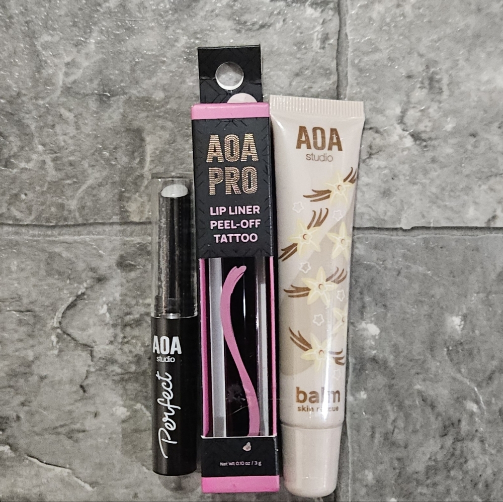 Peel-Off Lip Stain, Lip Primer & Lip Balm BNIB